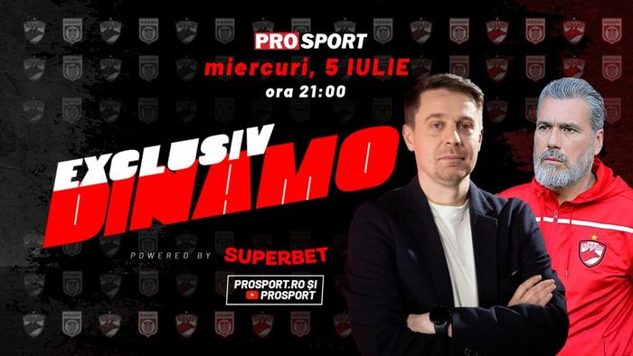 Ediție de poveste, miercuri, la EXCLUSIV DINAMO! Justin Maximilian, fost preot și suporter înfocat de peluză al „câinilor”, invitatul lui Cătălin Mureșanu