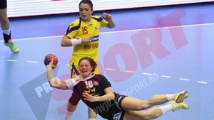 "Dublă" perfectă pentru naționala de handbal. România a învins Germania și în al doilea joc amical, 31-25