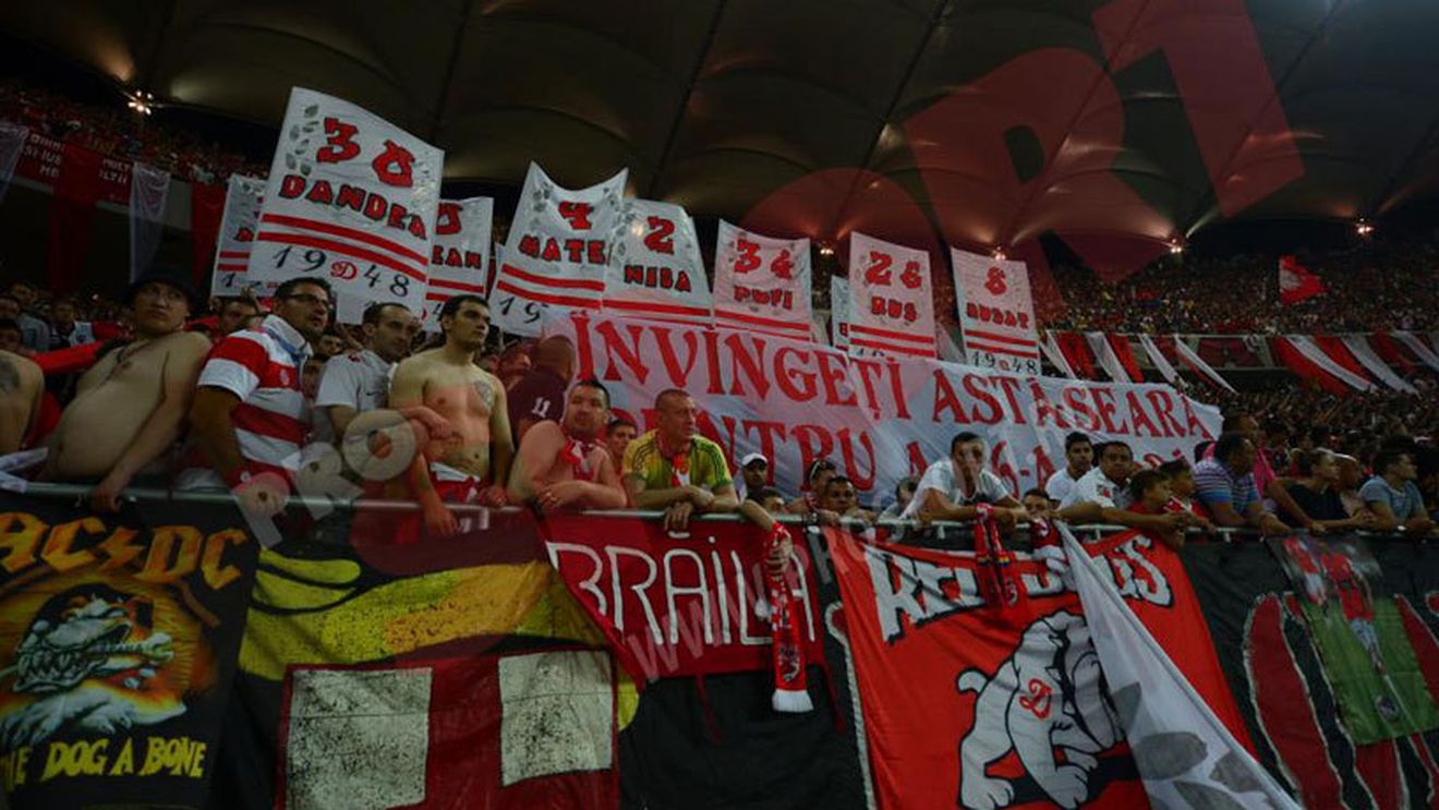 Fanii lui Dinamo le-au atins steliștilor o coardă sensibilă!** FOTO: Mesajul care i-a făcut pe rivali să înghită în sec