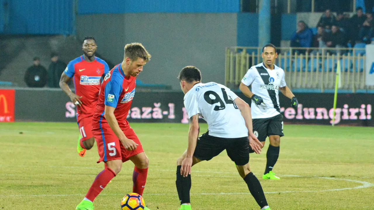 Egal pentru Dinamo! Gaz Metan - FCSB 1-1. Vicecampioana a tremurat la Mediaș, dar a obținut o remiză, cu Alibec iarăși decisiv