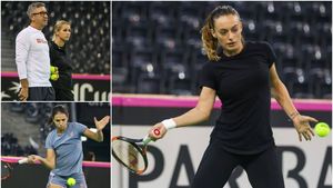 Probleme pentru echipa de Fed Cup. Jucătoarele României au fost nemulțumite de condițiile din Sala Polivalentă: "Am zis din prima zi"