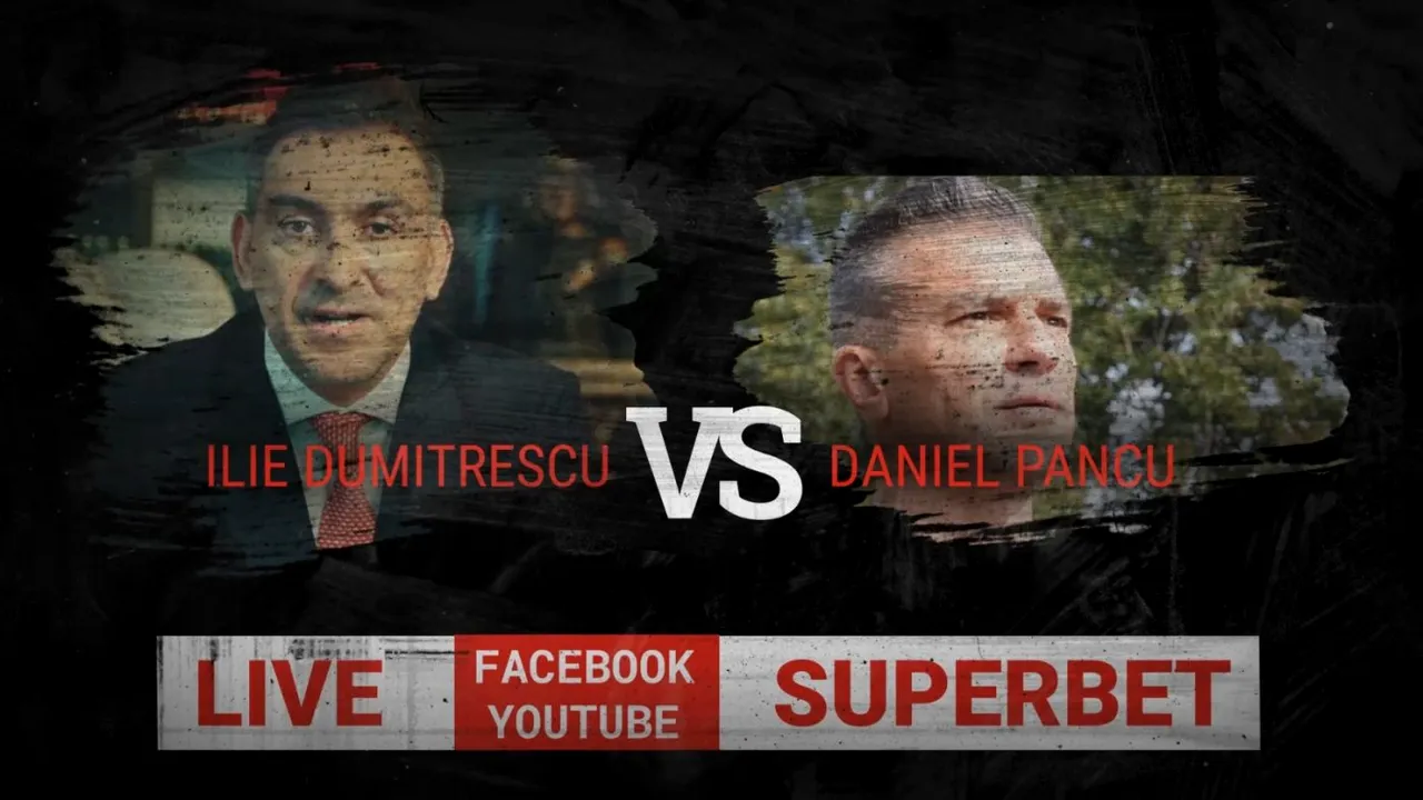 O nouă emisiune sportivă se lansează online! SuperLive Show debutează vineri cu un duel inedit între Ilie Dumitrescu și Daniel Pancu