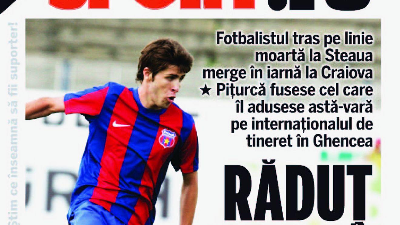 Răduț pleacă după Piți! Mijlocașul Stelei va ajunge la Craiova