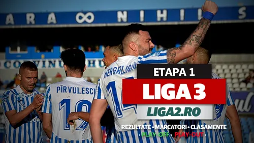 Liga 3 | Start în play-off și play-out. Corvinul, FC Bihor, Sporting Roşiori, CS Afumați, Metalul Buzău sau CS Tunari, start ca din tun către barajele de promovare. Foresta era să piardă acasă cu Ceahlăul