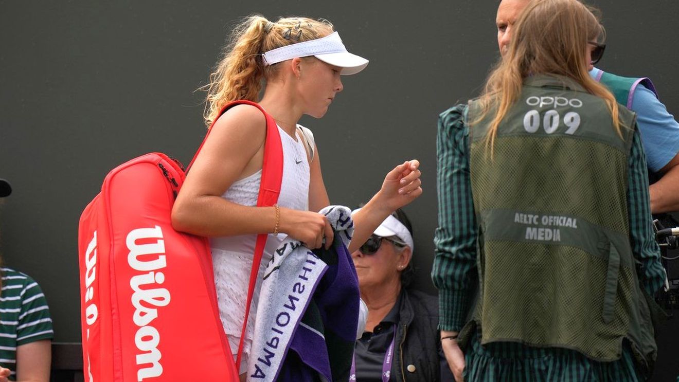 Jucătoarea fenomen, în vârstă de doar 16 ani, a început să plângă pe teren din cauza arbitrului! Scandalul de la Wimbledon care a distrus-o pe Mirra Andreeva