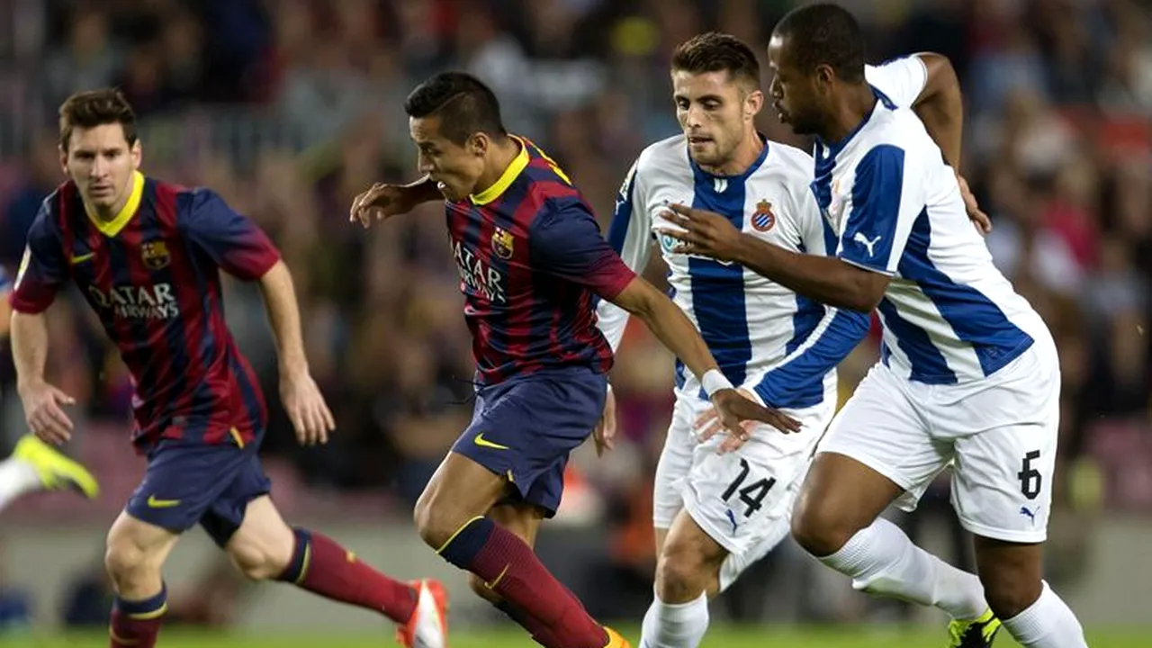 Barcelona - Espanyol 1-0! Torje a fost pentru prima dată titular și a fost printre cei mai buni din echipa oaspete