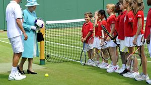 FOTO** Regina la Wimbledon