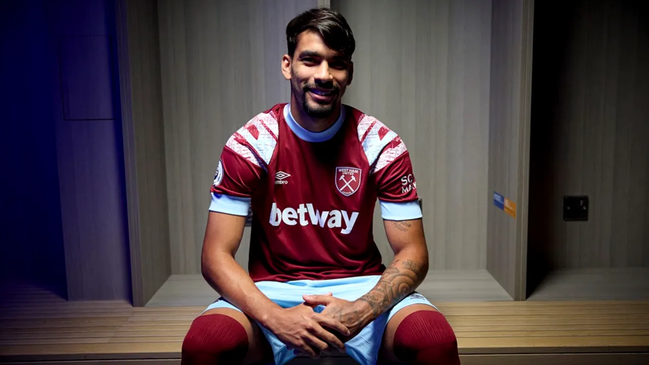 OFICIAL. West Ham, transfer de senzație înainte de a o întâlni pe FCSB în Conference League: a plătit 60 de milioane de euro pentru transferul vedetei lui Lyon, Lucas Paqueta