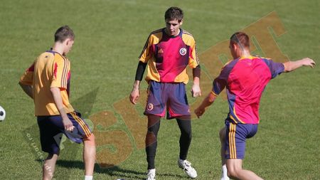 FOTO** Imagini cu puștii lui Săndoi pregătindu-se să dea piept cu Letonia