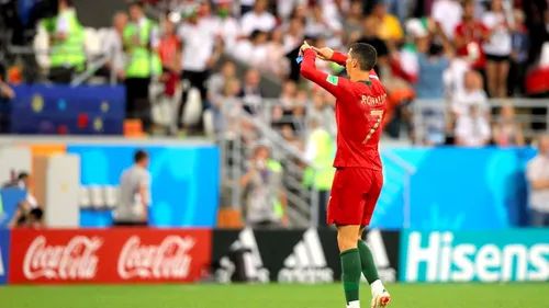 FOTO | Tensiunea și-a spus cuvântul. Gestul făcut de Cristiano Ronaldo la finalul meciului cu Iran 