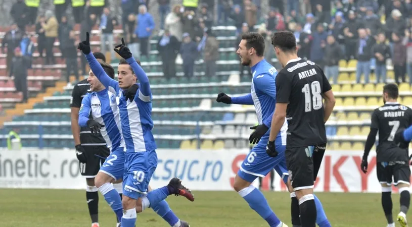 Gustavo și RoChapecoense au dat tonul în Bănie! CS U Craiova - ACS Poli Timișoara 2-0