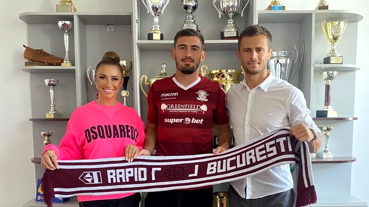 Rapid și-a luat atacant de Liga 1! Adrian Bălan a semnat cu giuleștenii | EXCLUSIV