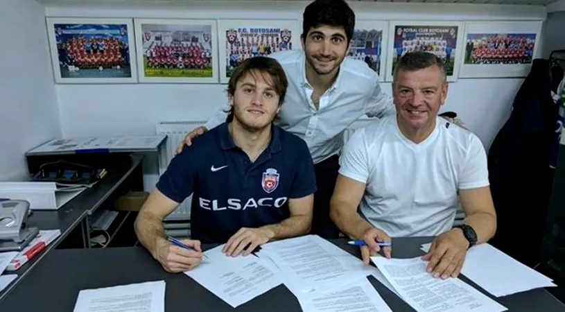 Argentinianul Esteban Ciaccheri a semnat cu FC Botoșani