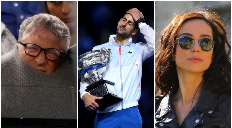 Scandal uriaș după ce Bill Gates a mers la finala lui Novak Djokovic de la Australian Open! „Coșmarul