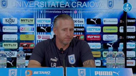 Laurențiu Reghecampf, prezentat oficial la Universitatea Craiova. „Trebuie să ne luptăm până la final pentru titlu!” Ce spune despre Alex Mitriță și transferurile pregătite de Rotaru | VIDEO