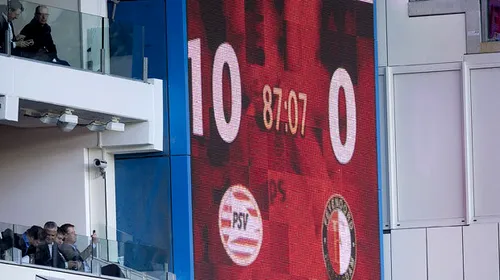 Mario Been nu va fi demis după 10-0 cu PSV! Ce-ar fi pățit în România?