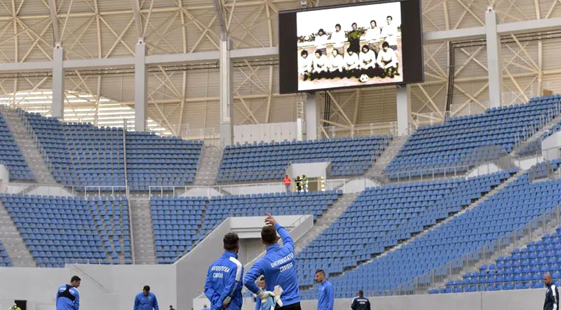 Burleanu a vizitat stadionul cel nou al Craiovei: 