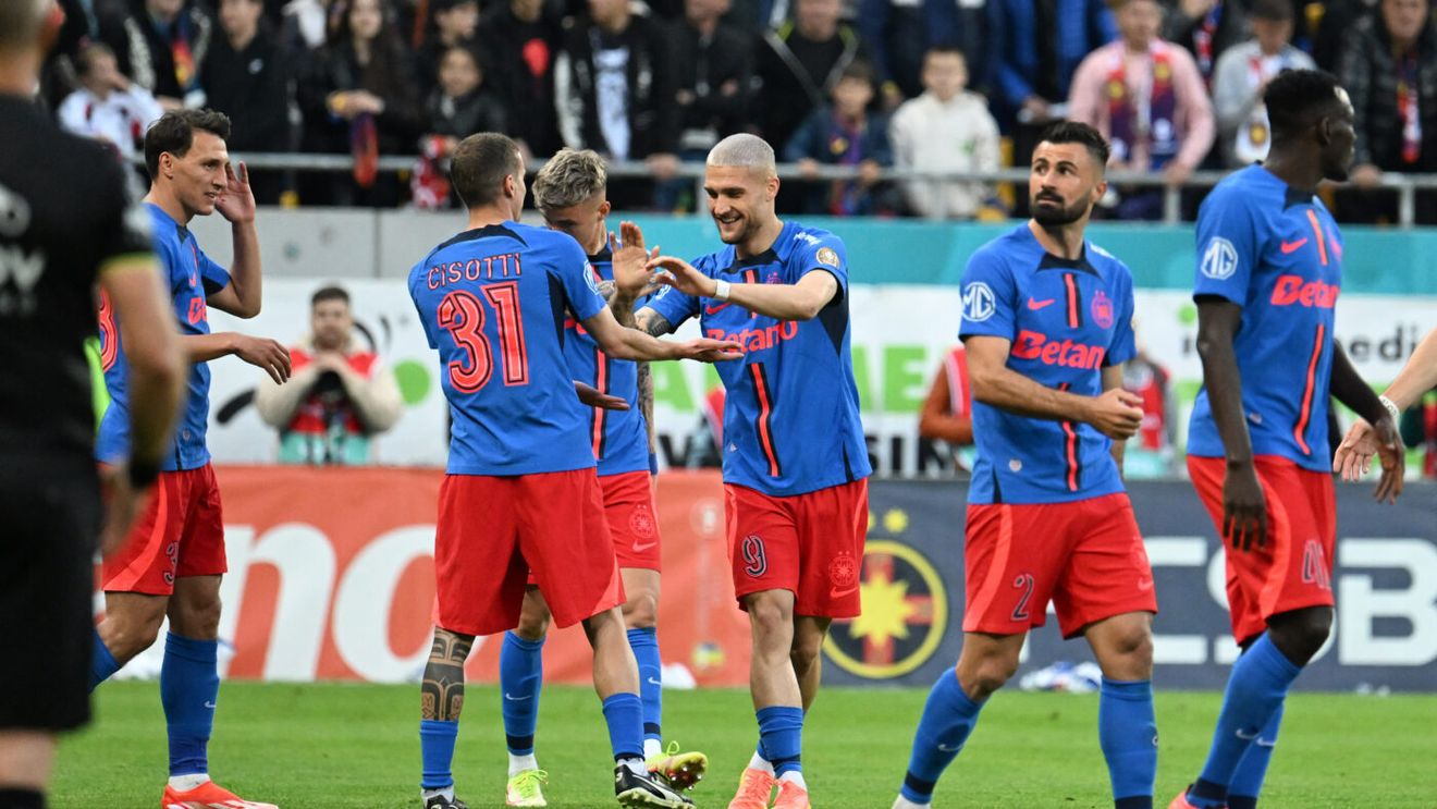 FCSB jubilează! Adversară facilă în turul 2 preliminar al Ligii Campionilor