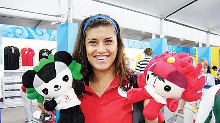Sorana Cîrstea către români: „Ni hao!"