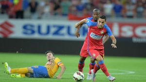 Trencin - Steaua, în turul 2 preliminar Champions League. Meciul va fi arbitrat de o brigadă din Spania