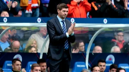 Eroic! Steven Gerrard a obținut prima mare performanță a carierei de antrenor. „Trădat” de un fost coleg de la Liverpool, a dus-o pe Rangers unde nu a mai fost de opt ani