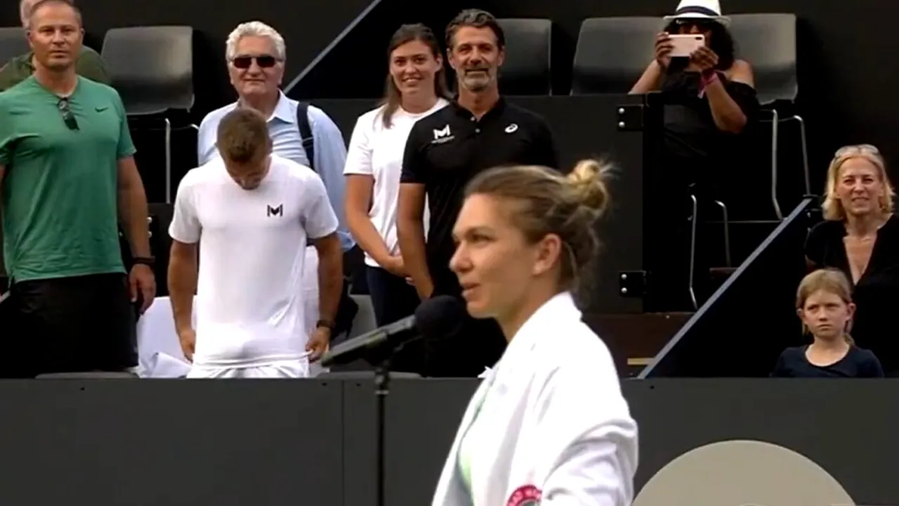 Patrick Mouratoglou, un antrenor mândru după ce Simona Halep a răpus-o pe Amanda Anisimova! Imagine de milioane surprinsă la finalul meciului de la Bad Homburg | FOTO