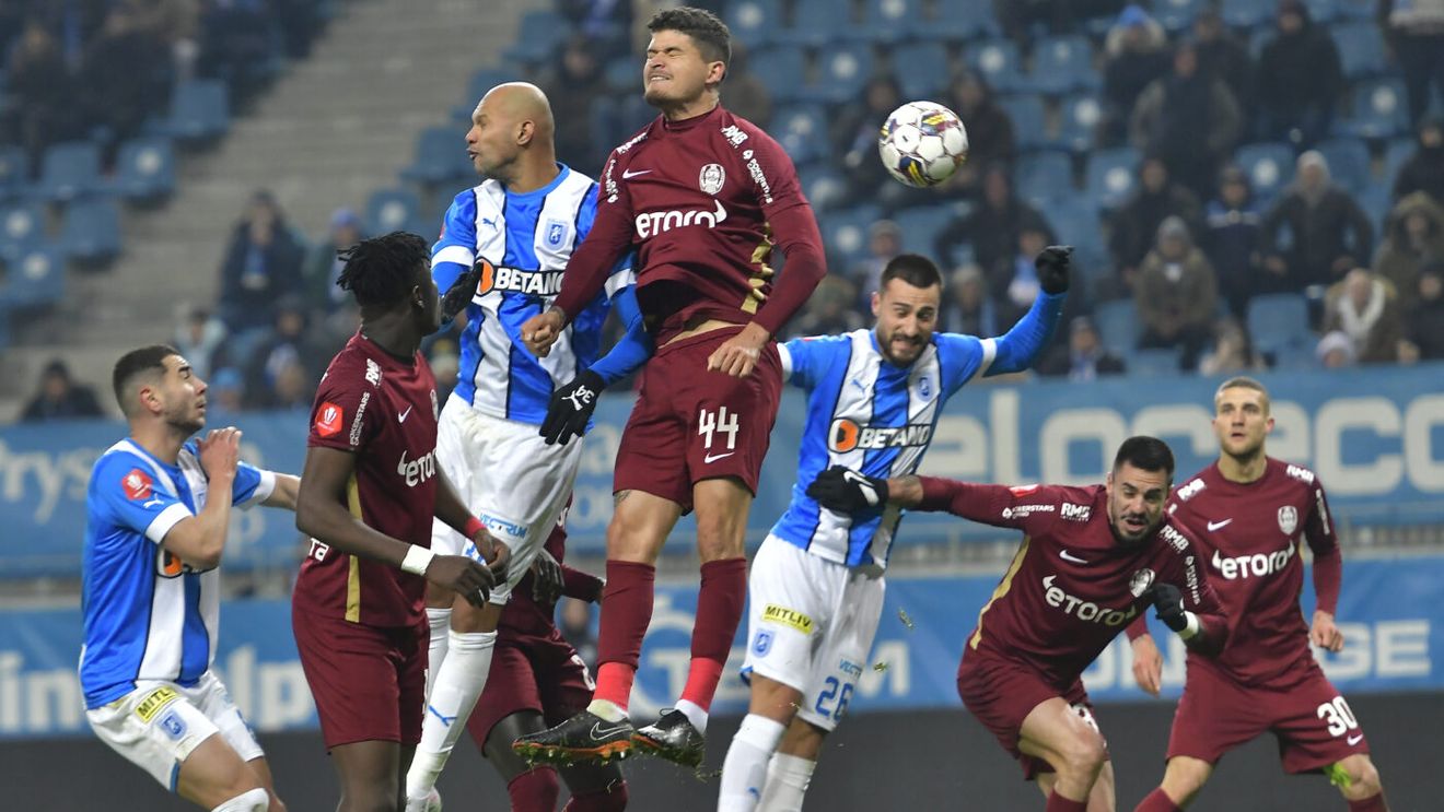 Universitatea Craiova - CFR Cluj 2-0, în runda 25 din Superliga. Criza din Gruia se adâncește: două eșecuri consecutive pentru campioană!