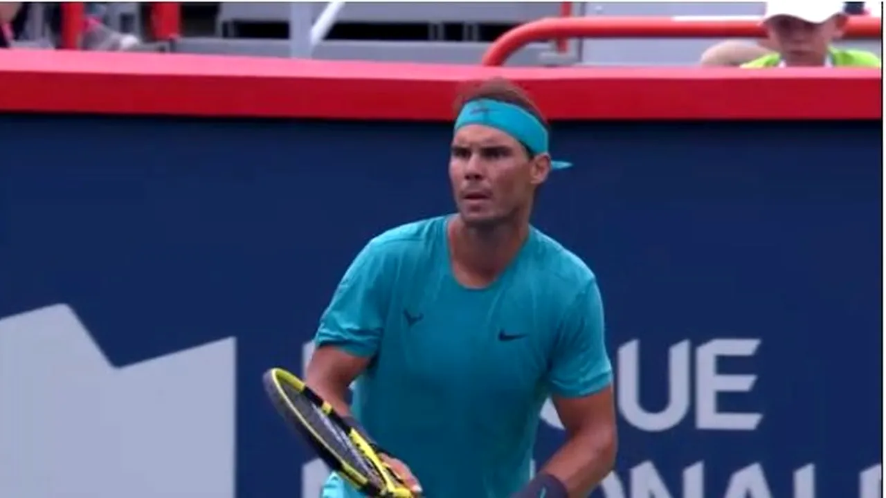 Punctul anului în tenis? Nadal și Fognini, protagoniștii unui schimb fabulos în duelul lor din sferturile Rogers Cup | VIDEO. Rafa își continuă cursa de apărare a trofeului