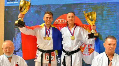 Românul Dragoș Bălăiașa, desemnat cel mai bun karateka din Europa după ce a cucerit 5 medalii la Campionatele Europene din Serbia | SPECIAL