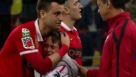 FOTO | Pașii lui Luca, pașii lui Ciprian. Marica s-a întâlnit cu puștiul dinamovist care a plâns după înfrângerea cu Steaua. Ce au în comun cei doi