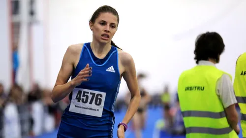 Claudia Bobocea s-a calificat la Europenele indoor de atletism după ce a stabilit un nou record personal la 3.000 metri