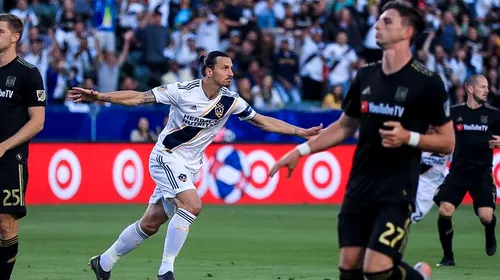 Zlatan Ibrahimovic are SUA la picioare. VIDEO | La 37 de ani, suedezul a reușit un hat-trick de senzație în MLS