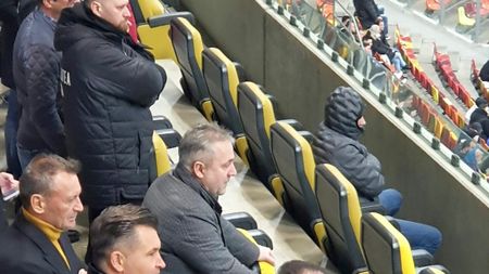 Mihai Rotaru, „reuniune de liceu” pe Arena Națională, la FCSB - Universitatea Craiova! Patronul oltenilor, alături de fostul ministru al finanțelor | FOTO EXCLUSIV