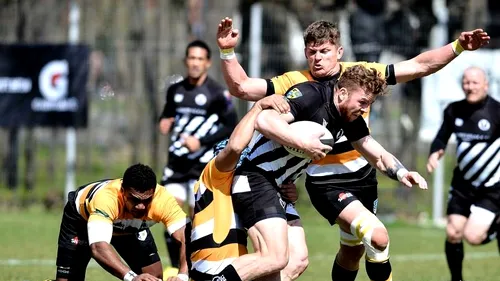 Universitatea Cluj a dat lovitura în SuperLiga de rugby: a învins CSM Olimpia cu 23-22 chiar la București