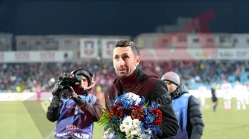 Paraschiv s-a retras din activitate înaintea meciului cu Steaua! Ce banner i-au dedicat fanii Oțelului