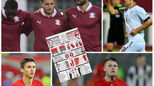 INFOGRAFIE | Derby-ul insolvenței în cifre. Rapid - Dinamo, episodul 123, de la ora 21:00. "Câinii" sunt de două ori mai valoroși decât rivalii lor, dar au și datorii de 6 ori mai mari