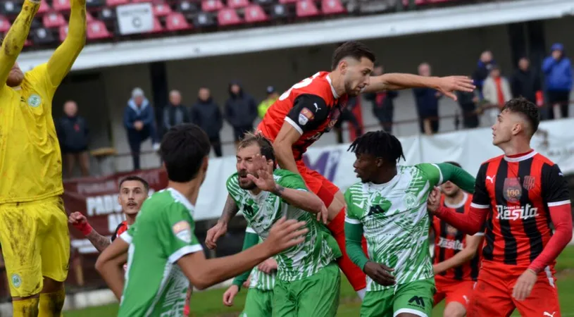 Concordia Chiajna pierde teren după un început bun în mandatul lui Andrei Cristea. A cedat al doilea meci în ultimele trei etape