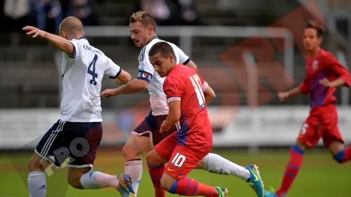 Steaua U19, dominată de puștii lui Schalke! Cum arată statistica meciului