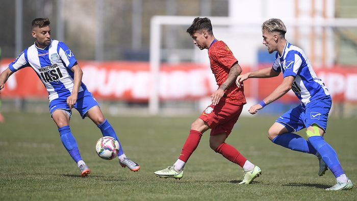 Atacantul împrumutat de Poli Iași de la FCSB, exclus din lot! Motivul pentru care n-a mai prins lotul în ultimele patru etape