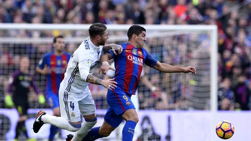 Același erou neașteptat! Ramos e din nou decisiv, anulează golul lui Suarez și El Clasico 265 nu are un câștigător. Barcelona - Real Madrid 1-1 și oaspeții păstrează șase puncte față de marea rivală