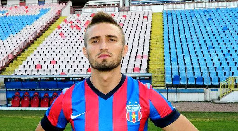 Neagu a debutat pentru Steaua în Liga I