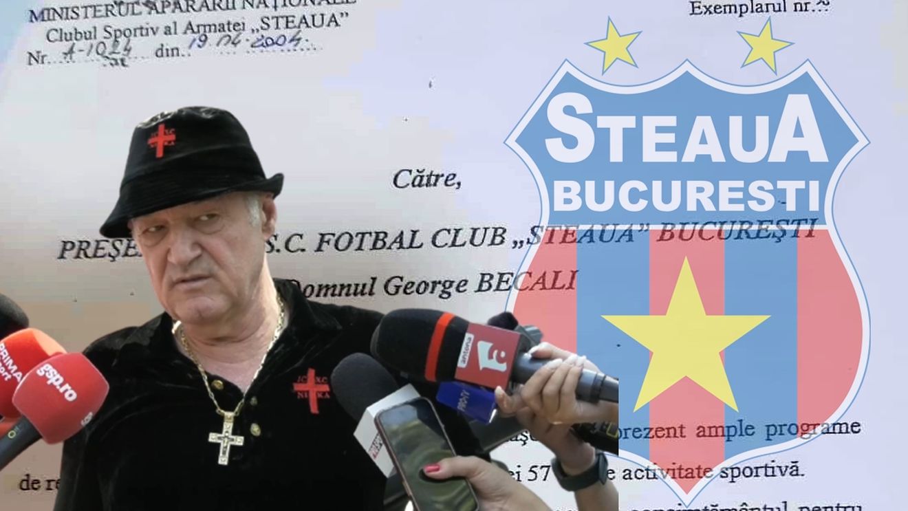 Documente care răstoarnă situația în războiul FCSB - CSA! În 2004, comandantul Stelei refuza să îi dea marca lui Gigi Becali: „Nu ne permit acest lucru!”