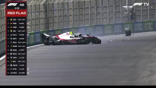 Mick Schumacher, accident horror în calificările Marelui Premiu de Formula 1 al Arabiei Saudite! În ce stare este fiul legendarului Michael Schumacher: „Mașina este distrusă!” | VIDEO