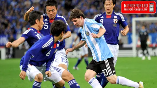 Messi, la București!** România-Argentina, în august 2011