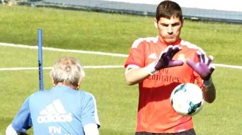 Casillas pentru Decima! Portarul de 32 de ani își va face debutul în meciurile oficiale