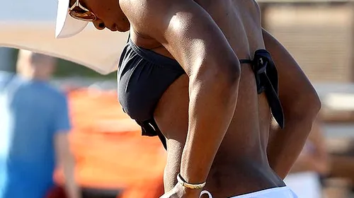FOTO HORROR :)** Serena Williams, departe de forma și formele de altădată