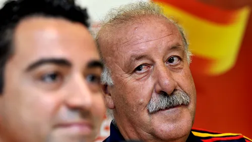 Del Bosque și-a prelungit contractul cu Spania până la CM din 2014:** 