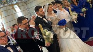 Imagini exclusive de la evenimentul anului: ce rochie de mireasă fabuloasă a purtat Maria Iordănescu! FOTO & VIDEO PROSPORT