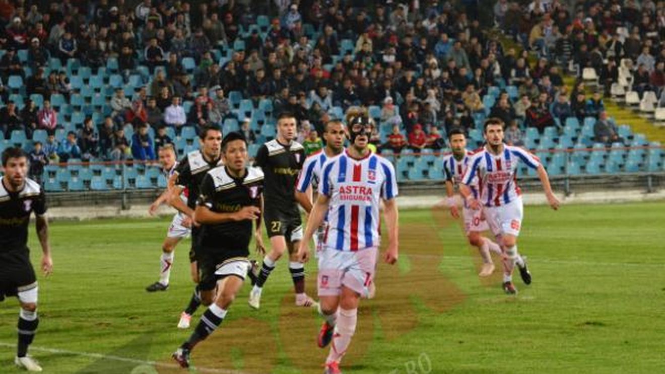 "Bruce Lee" Inkango sparge ghinionul în prelungiri:** Oțelul - Astra 2-1! Kello a lăsat echipa lui Mulțescu fără punct