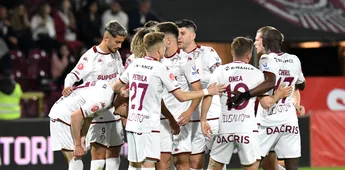 🚨 CFR Cluj – Rapid 3-2, în a 8-a etapă a play-off-ului din Superliga. Victorie pentru Dan Petrescu la începutul celui de-al patrulea mandat